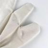 Garshana Gloves Raw Silk Massage Gloves Ayurvedic Massage, Raw Siilk Tool,Ayurvedic Massaged, Spa Hand Mittens With Elastic Wristband,Dry Brushing Exfoliator for Lymphatic Drainage.(White-1pcs) view 3