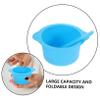 CALLARON 2set Wax Melting Bowl Set Silicone Mask Mixing Bowl Heat-resistant for Diy Masks Beauty Salon Accessory view 4