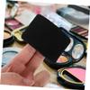 Beavorty 6pcs Ultra-Thin PU Leather Soft Crystal Velvet Loose Powder Applicators for Face Makeup Reusable for Pressed and Loose Powder for Professional Makeup Artists view 3