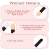 150PCS Eyeshadow Sponge Applicator Make up Applicators for Eye Shadow Small Disposable Mini Dual Sided Eyeshadow Brush Sticks Set Portable Travel Multipurpose Lips Makeup Brushes with Sponge Tip Women view 3