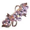 BIUDECO Rhinestone Hair Clips for Women Decorative Spring Barrette Set 2-Piece Aesthetic Hair Accessories Elegant Bling Styling Clips for Bridal and Everyday Use view 1