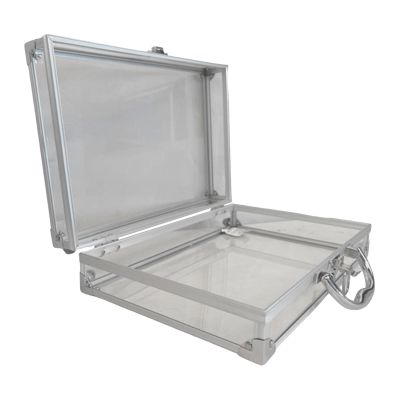 Aluminum Alloy Case for Jewelry and Accessories, Organizer Box for Men