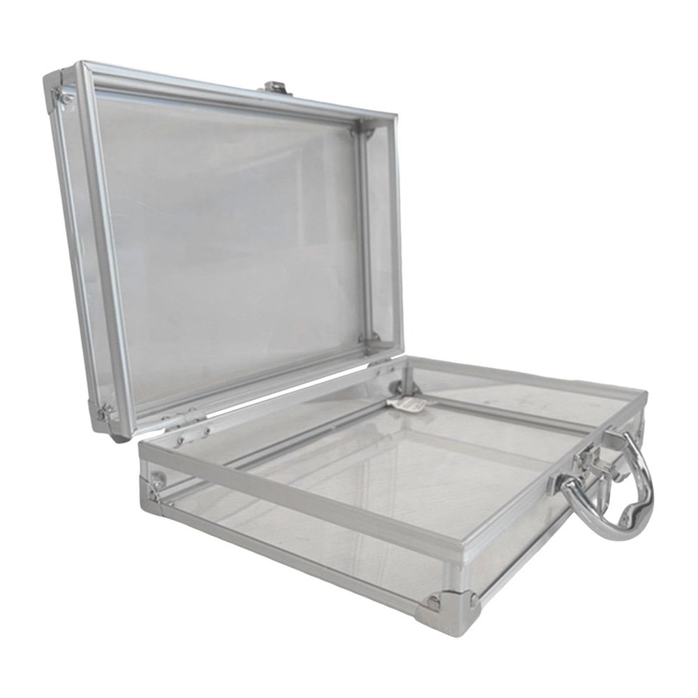 Aluminum Alloy Case for Jewelry and Accessories, Organizer Box for Men