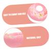 PACKOVE 4pcs Doughnut Spa Salt Balls Set Bath Beads for Bathtub Cake Shape Random Color view 2