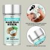 Shiyalan IKT Coconut Hair Wax Stick, Hair Wax Stick for Wigs, Strong Hold Non-greasy Styling Hair Pomade Stick view 3