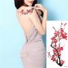 12Pcs Fake Temporary Tattoos Flower Girls Rose Peony Flash Waterproof Body Arm Art Shoulder DIY Women Sleeve Sticker view 2