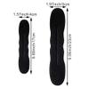 2Pcs Black Hair Bun Maker Foam Sponge Buns Shaper Lazy Hair Curler Bun Clip Quick Twister Hair Styling Accessories for Women Girls view 2