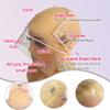 Belaved Lace Front Wigs Human Hair 613 Blonde Deep Wave 13x6 HD Transparent Curly Real Human Hair 180% Density Pre Plucked Glueless Lace Frontal Wig for Women Natural Hairline 24 Inch view 4