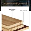 Wooden Nail Desk with Storage Dual Layer Manicure Table Workstation Large Storage Space for Nail Salons Practical(80cm/31.5in) view 3