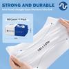 Disposable Face Towel, Biodegradable Facial Towels for Sensitive Skin, Ultra Soft Face Towelette for Women Cleansing, 7.87 x 7.87  (4 Packs) view 3