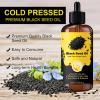 120ml Black Seed Oil, Black Seed Oil Organic Cold Pressed, Strengthens Hair, Nourish Dry Skin And Add Gloss & Softness (2pcs) view 2