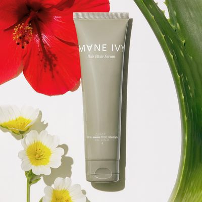 MANE IVY - Hair Elixir Serum - Smooth Frizz-Free Hair Instantly - 40ml Heat Protectant - Daily Styling & Overnight Treatment - Lightweight Formula with Hibiscus & Meadowfoam Extracts