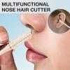 2-in-1 Nasal Hair Cutter,2025 New Double Sided Knife,360 Rotating Nose Hair,Double Head Nose Hair Knife with Ear Picker for Men Women (2) view 4
