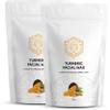 KP Turmeric Facial Wax Powder for women, 5 min Painless Natural Face Hair Removal Waxing Powder, Easy to use at home, No chemicals - No Irritation, No Skin rashes. (100g) PACK OF (2) view 1