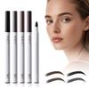 2PC Microblading Eyebrow Pencil2025 New Magic Eyebrow Pen 3D Waterproof Brow Pencil,Tattoo Pencil with 4 Fork Tip Fine Stroke, Long Lasting Define & Shape Contouring Pen (Mix Color) view 1