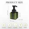 12 Piece 250ml Foam Soap Dispenser, Travel Foam Dispenser. Refillable Plastic Pump Hand Soap Bottle, Travel Essentials, Clear Container for Bathroom Vanity view 2