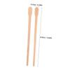 LOLIPPYY 300 Pcs Nose Wax Applicator Sticks Wooden Hair Removal Waxing Sticks for Eyebrow and Lip Waxing for Boys and Girls and Facial Care view 2