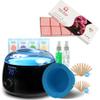 EarayWax Waxing Kit for Women Men, Wax Warmer Hair Removal at Home, Hard Wax, 1lb Wax Blocks for Hair Removal Sensitive Skin with Rose Formula, Perfect for Full Body, Facial, Brazilian Bikini view 1