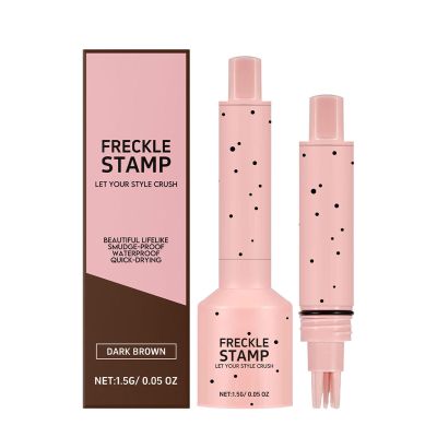 Lifelike Freckle Pen Faux Freckle Pen Natural Face Freckle Makeup Pen Long-lasting Soft-point Easy Makeup Look (01)