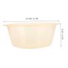 ARTSEWPLY Portable Plastic Foot Soaking Tub Basin for Spa Home Use Design for Easy Water Observation Spacious Solid Construction for Long Term Use for Relaxation and Soothing Foot Care view 2