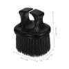 GALPADA Barber Neck Duster Brush Vintage Hair Cleaning Tool for Barbers Ergonomic Design Ring Handle for Neck Hair and Cutting Lightweight and Easy to Use view 2