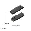 6pcs Type-C Charger Adapter Shaving Power Adapter for Electric Hair Clipper Beard Trimmers,Shavers,Beauty Instruments 24BB view 3