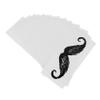 20Pcs Nose Hair Depilation Stickers for Styling Protective Decals for Hair Removal Safe for Sensitive Skin Comfortable Fun Beard Design view 1