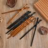 12Pcs Chopsticks for Hairs Wood Hair Pin Bamboo Hair Sticks for Long Hairs Women Japanese Hairr Pin for Buns Chinese Hairpin Accessories view 3