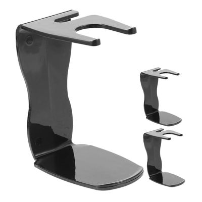 NIYANGLE 3pcs Stylish Shaving Brush and Razor Stand Compact Storage for Home Bathroom