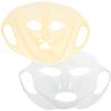 2pcs Reusable Mask Holder Silicone Face Mask Covers Beauty Mask Holder Sheet Masks Moisturization Covers Skincare Face Tool view 1