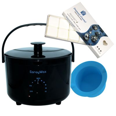 Wax Warmer for Hair Removal at Home, Portable Professional Wax Heater for Hard Wax Beads Fast Heating, Hair Removal Wax, Stripless Wax for Sensitive Skin, Professional Hard Wax, Perfect for Full Body