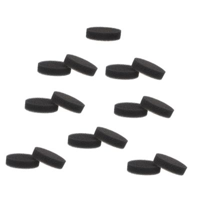HAPINARY 15Pcs Makeup Brush Cleaning Sponge Quick Drying Box for Efficient Brush Cleaning Compact and Reusable Makeup Brush Cleaner for Busy Women