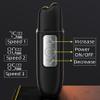 Supercap - Electric Foil Shaver for Men, Portable Electric Razor with Double Floating Blade, 3 Speeds, USB Rechargeable, LED Display, Waterproof (Black) view 4