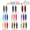 Janet Collection Human Hair Quality Premium Fiber Encore Lavie New Deep Bulk 18" (3PCPINKISH) view 3