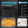 FullWoyi Nose Wax Kit Women Men,Nose Hair Waxing Kit with Adjustable LED Display,Ear Hair Removal Kit for Men 100 g Wax 70 Applicators,Constant Temp,USB Heated,Pocket-Size,White view 4