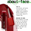 about-face Blur Matte Lip Plump  Soft-Matte Liquid Lipstick with Plumping Effect  Hydrating, Vegan, Cruelty-Free, Clean Beauty  0.2 oz (Petit Rouge - Nude Brown) view 4