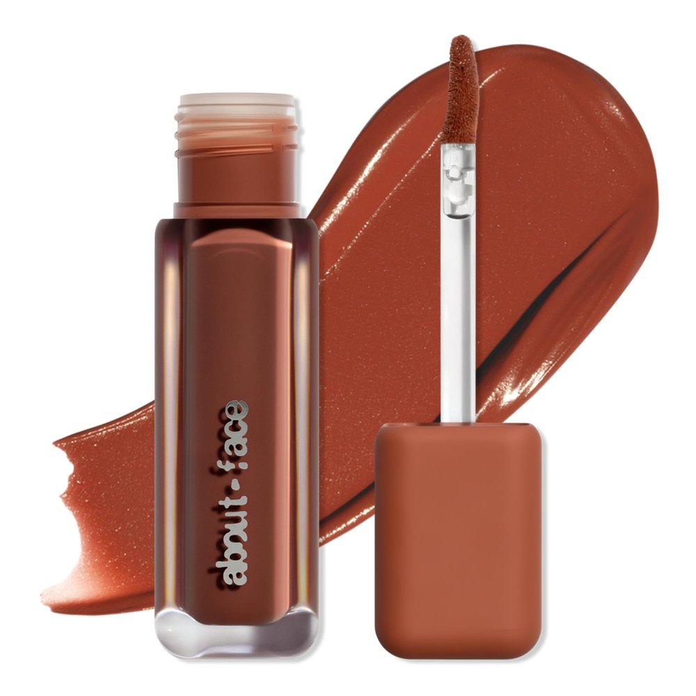 about-face Blur Matte Lip Plump  Soft-Matte Liquid Lipstick with Plumping Effect  Hydrating, Vegan, Cruelty-Free, Clean Beauty  0.2 oz (Side-Eye - Nude Pink)