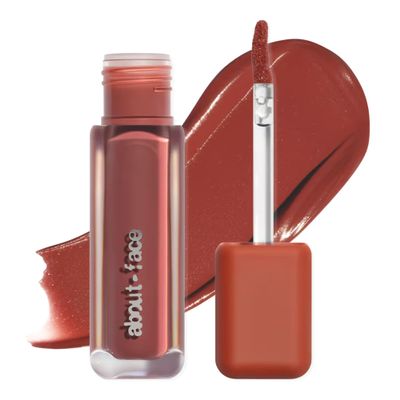 about-face Blur Matte Lip Plump  Soft-Matte Liquid Lipstick with Plumping Effect  Hydrating, Vegan, Cruelty-Free, Clean Beauty  0.2 oz (Kismet - Cool Pink)