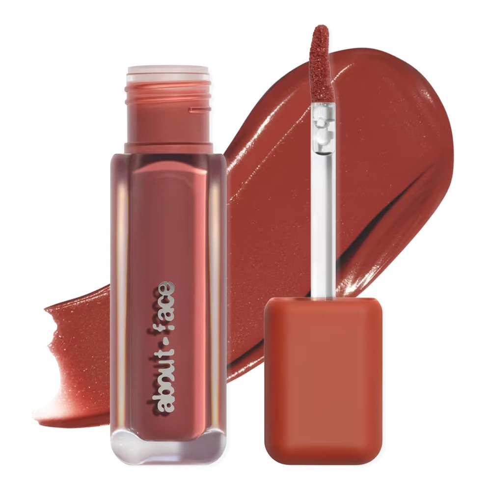 about-face Blur Matte Lip Plump Soft-Matte Liquid Lipstick with Plumping Effect Hydrating, Vegan, Cruelty-Free, Clean Beauty 0.2 oz (Kismet - Cool Pink)