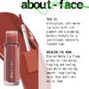 about-face Blur Matte Lip Plump  Soft-Matte Liquid Lipstick with Plumping Effect  Hydrating, Vegan, Cruelty-Free, Clean Beauty  0.2 oz (Kismet - Cool Pink) view 4
