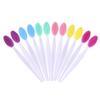 12 Pcs Pore Scrub Brush,Lip Scrubber Exfoliator,Silicone Face Cleansing Brush,Lip Scrub Brush Exfoliating Nose Clean Blackhead Removal Brushes for Face Cleaning view 1