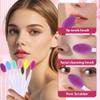 12 Pcs Pore Scrub Brush,Lip Scrubber Exfoliator,Silicone Face Cleansing Brush,Lip Scrub Brush Exfoliating Nose Clean Blackhead Removal Brushes for Face Cleaning view 2