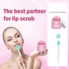 12 Pcs Pore Scrub Brush,Lip Scrubber Exfoliator,Silicone Face Cleansing Brush,Lip Scrub Brush Exfoliating Nose Clean Blackhead Removal Brushes for Face Cleaning view 4