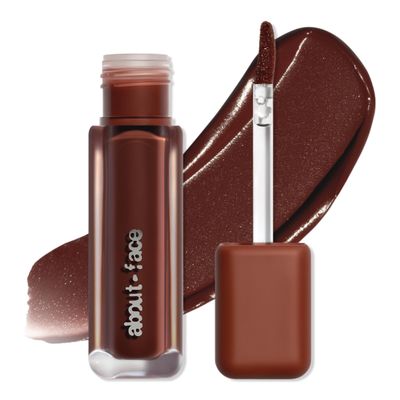 about-face Blur Matte Lip Plump  Soft-Matte Liquid Lipstick with Plumping Effect  Hydrating, Vegan, Cruelty-Free, Clean Beauty  0.2 oz (Opulent - Rich Mahogany)