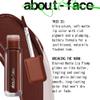 about-face Blur Matte Lip Plump  Soft-Matte Liquid Lipstick with Plumping Effect  Hydrating, Vegan, Cruelty-Free, Clean Beauty  0.2 oz (Opulent - Rich Mahogany) view 4