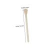 IWOWHERO 100pcs Disposable Wooden Sticks for Eyebrow and Facial Hair Removal Gentle Craft Applicator Tools for Waxing Lip and Nose Use view 2