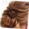 SAFIGLE Retro U-Shaped Hair Comb Clips 8-Piece Metal Hair Accessories for Women Side Combs Bun Holder for Styling and Updos view 4