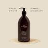 A LA MAISON French Liquid Hand Soap  Jasmine & Santal  Natural, Refillable Hand Wash in Amber Glass Bottle  Made in France, Plant-Based & Biodegradable  16.5 fl oz view 2