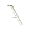 Healvian 100PCS Wooden Hair Waxing Sticks Disposable Craft Applicator Tools for Lip Nose Eyebrow Hair Removal Smooth Application Portable Design for Home Travel Use view 2