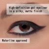 about-face Line Artist Longwear Gel Eyeliner Into The Void  High-Definition, Smudge-Proof, Waterproof, Matte Finish  Built-In Sharpener  Vegan, Cruelty-Free, Clean Beauty  0.012 oz (Matte Black) view 2